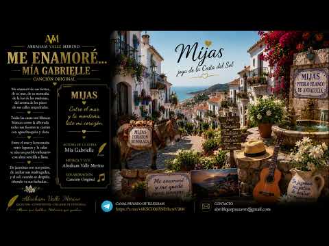 Miniatura de Me enamoré · letra de Mía Gabrielle · música e interpretación de Andriu Valle